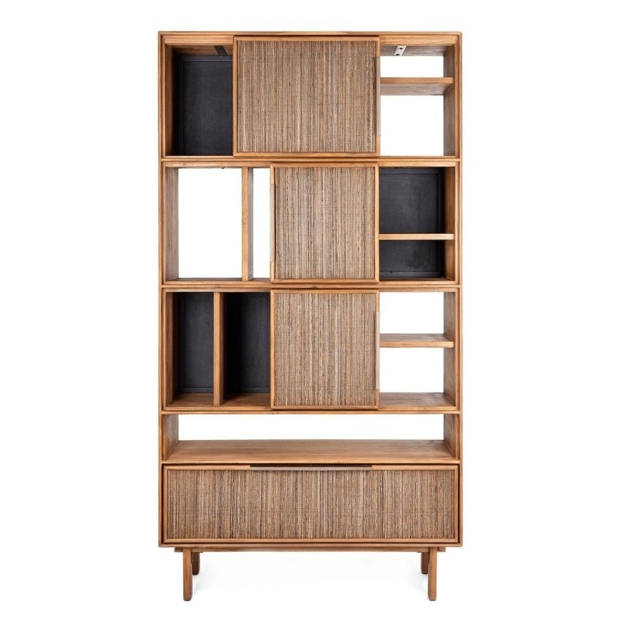 dBodhi Dbodhi Grace Cabinet - 3 Sliding Doors/1 Drawer Teak Wholesale