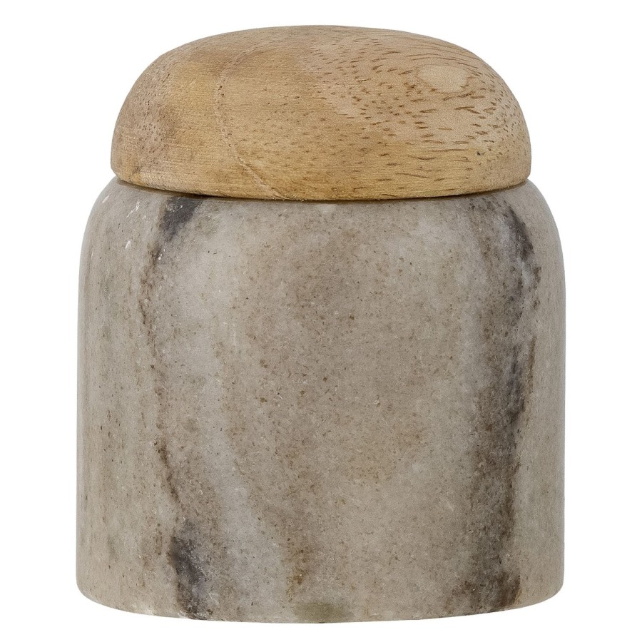 Bloomingville Payana Marble Jar - Nature Small Wholesale