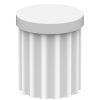 Trit House Chantel Stool White Concrete New