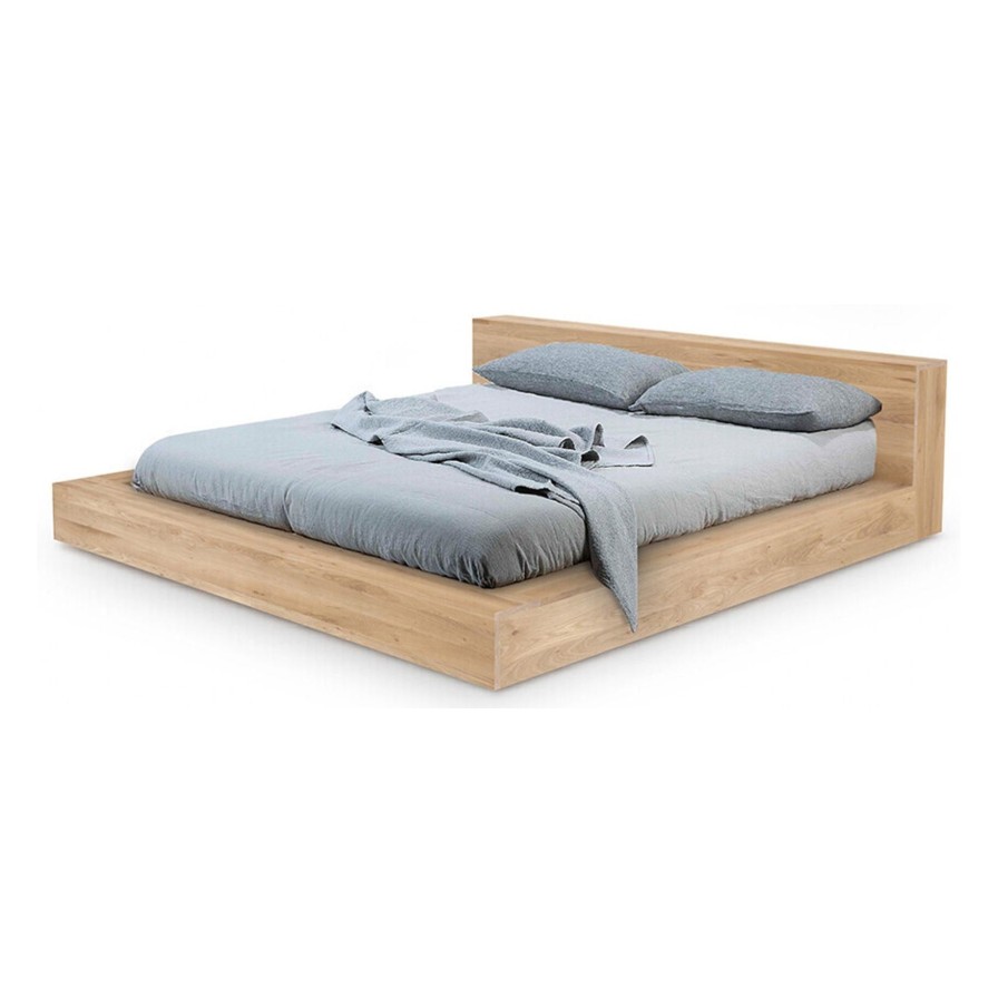 Ethnicraft Ethnicraft Oak Madra King Bed Natural Oak Wholesale