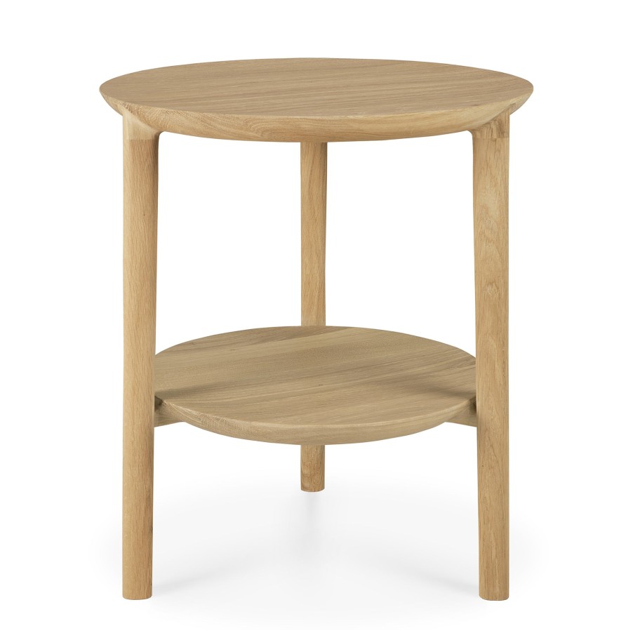 Ethnicraft Ethnicraft Oak Bok Side Table Hot