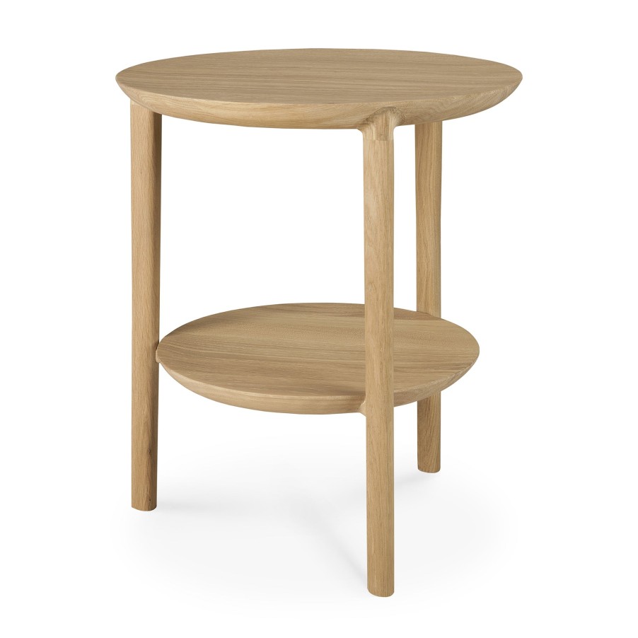 Ethnicraft Ethnicraft Oak Bok Side Table Hot