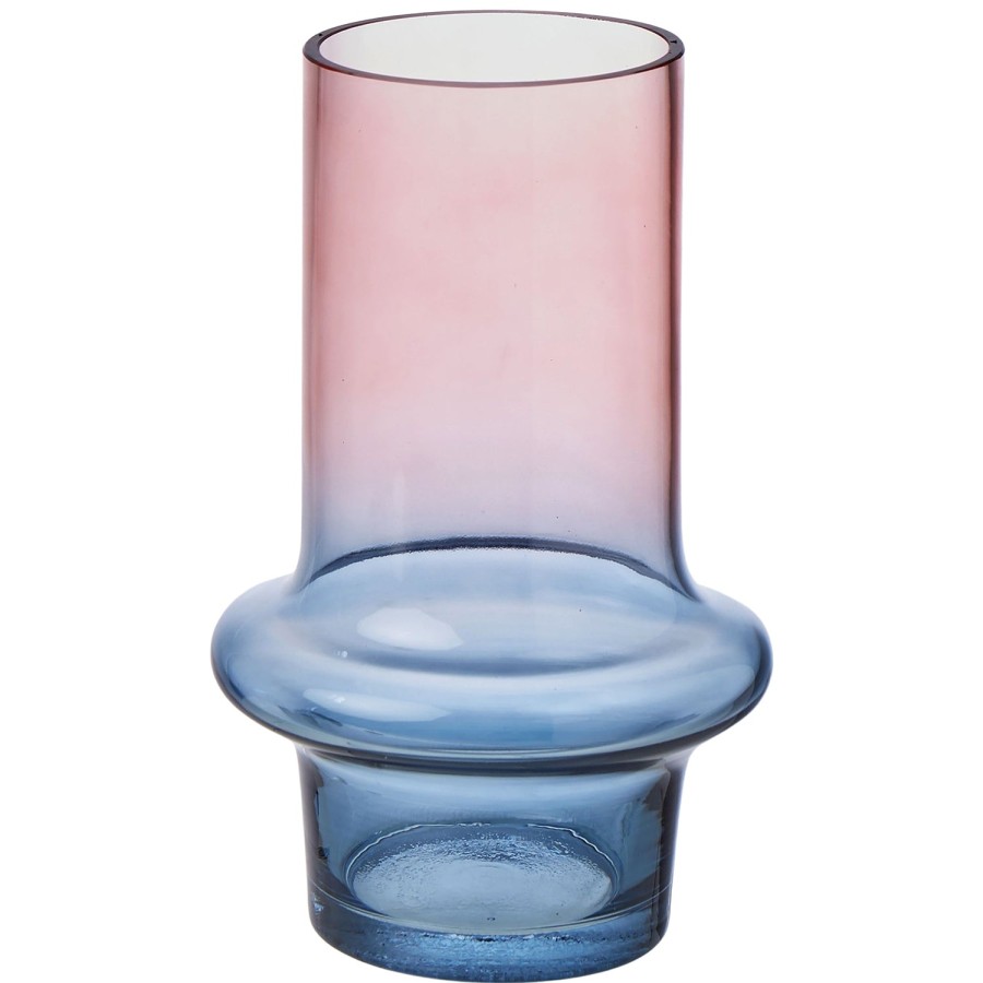 Trit House Taiku Vase Pink/Blue Best