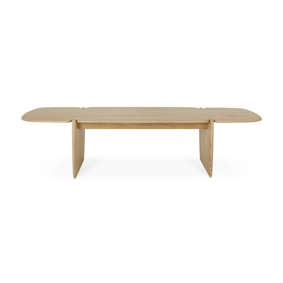 Ethnicraft Ethnicraft Oak Pi Rectangular Coffee Table Natural Oak Hot