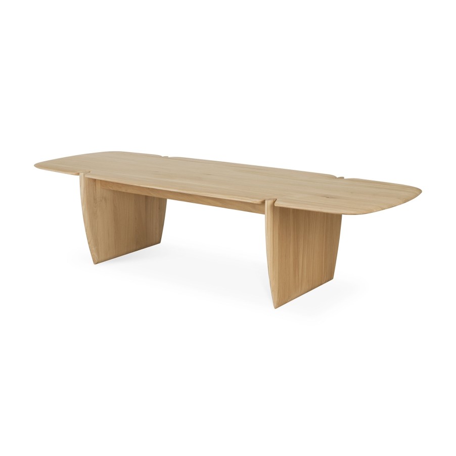 Ethnicraft Ethnicraft Oak Pi Rectangular Coffee Table Natural Oak Hot