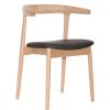 Curio Moose Leather Dining Chair Best