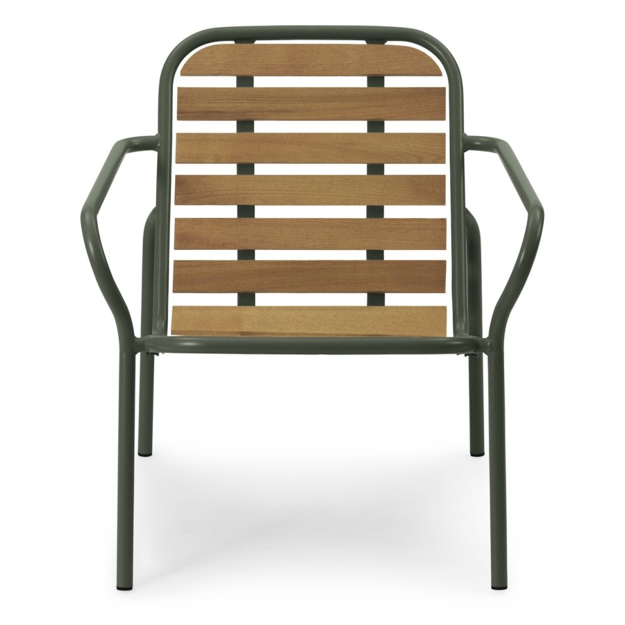 Normann Copenhagen Vig Wood Lounge Chair Hot