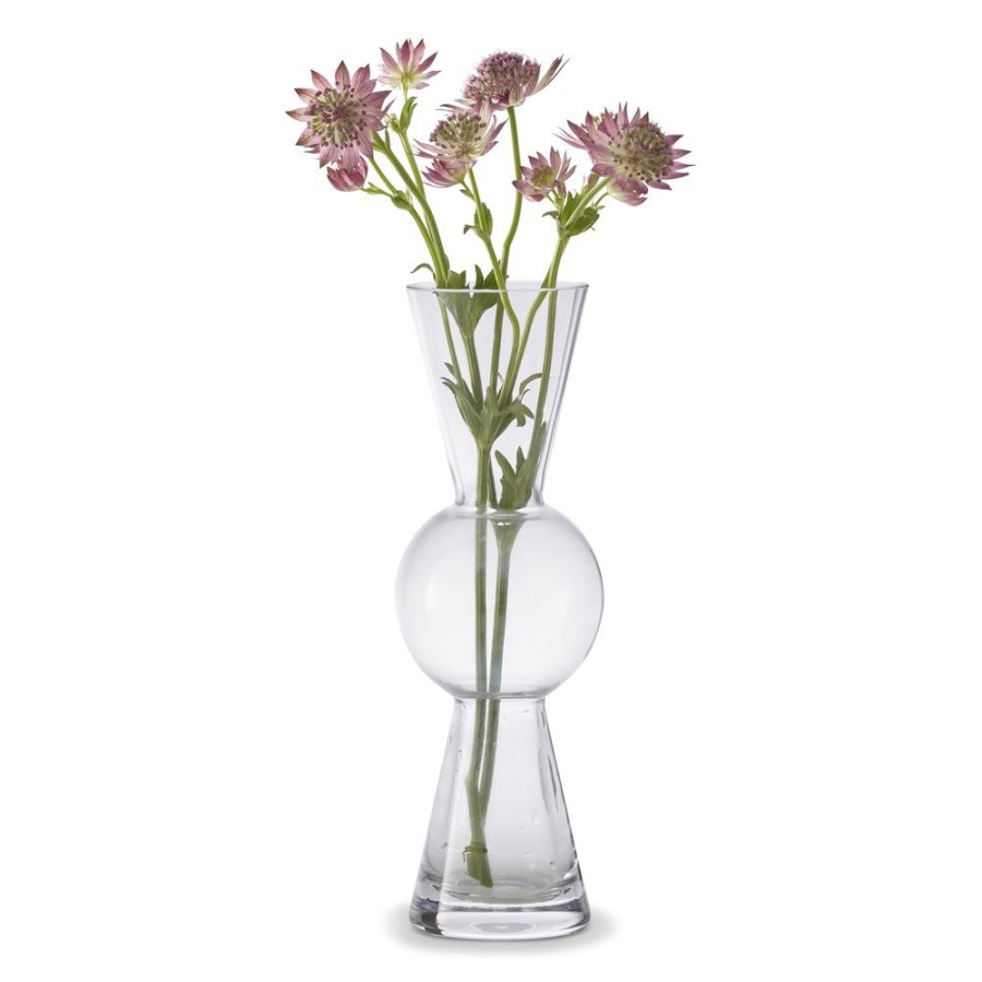 Design House Stockholm Bon Bon Vase - 23Cm Clear New