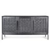 dBodhi Dbodhi Karma Low Dresser - 3 Doors Charcoal Wholesale