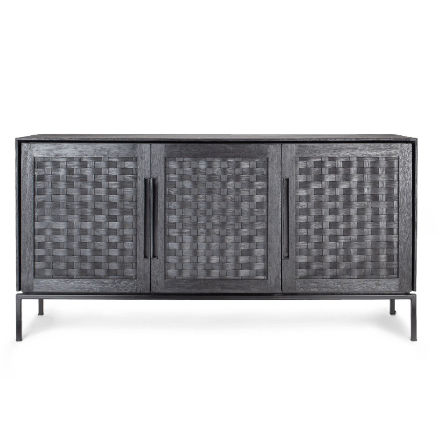 dBodhi Dbodhi Karma Low Dresser - 3 Doors Charcoal Wholesale