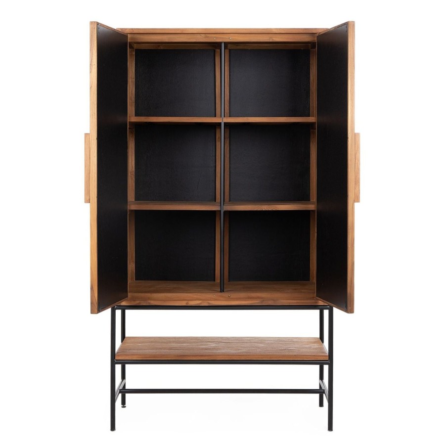 dBodhi Dbodhi Coco Cabinet - 2 Doors/1 Open Rack Teak Best