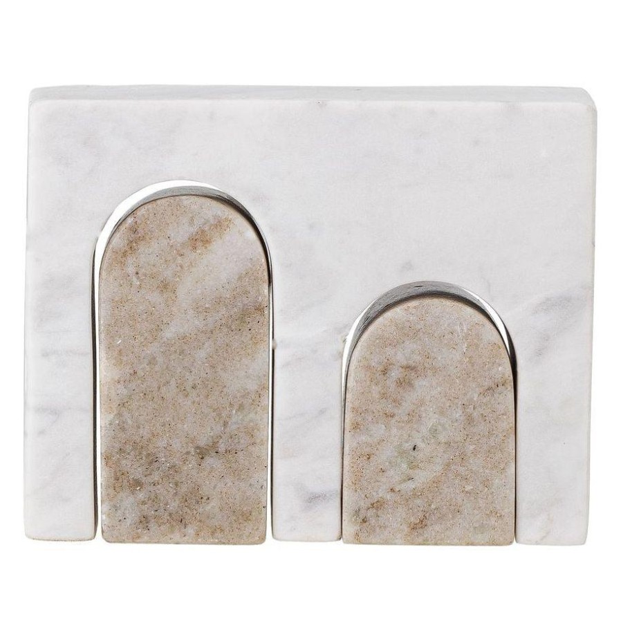 Bloomingville Chul Marble Deco White Online