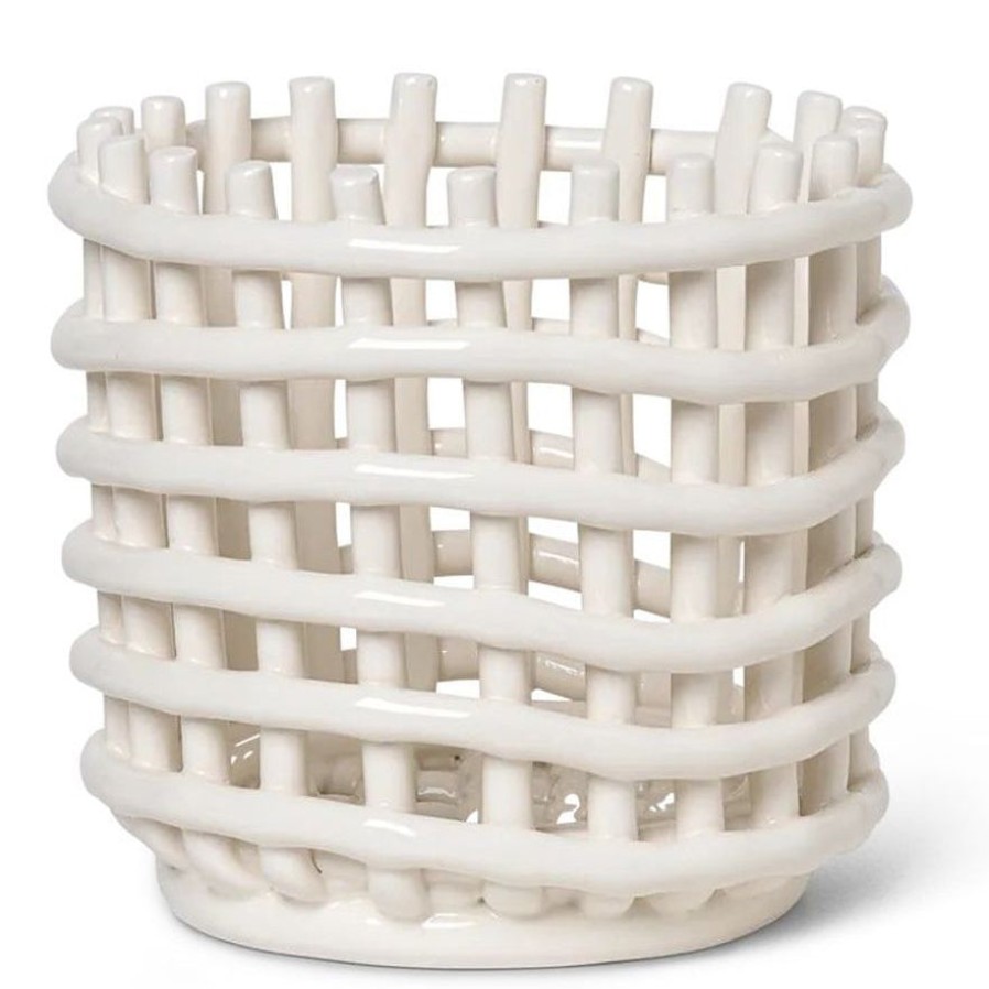 Ferm Living Ceramic Small Basket New