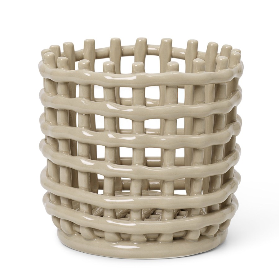 Ferm Living Ceramic Small Basket New