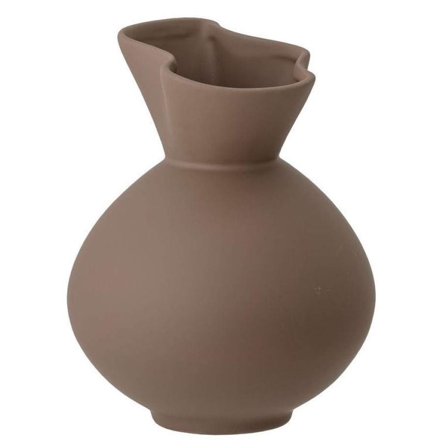 Bloomingville Nicita Vase - 20Cm Brown Clearance