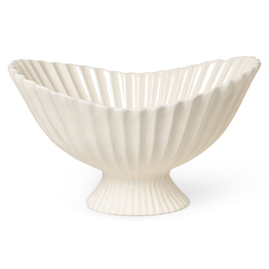 Ferm Living Fountain Centerpiece Off White Online