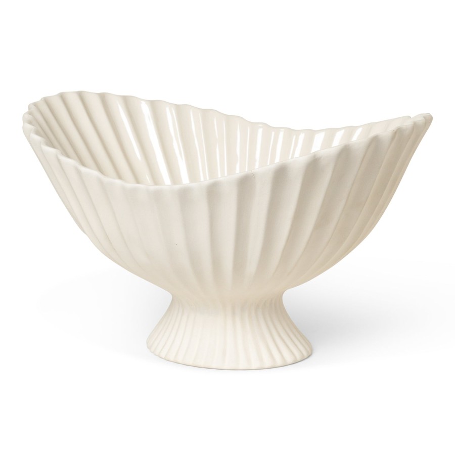 Ferm Living Fountain Centerpiece Off White Online