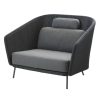 Caneline Mega Lounge Chair Dark Grey Wholesale