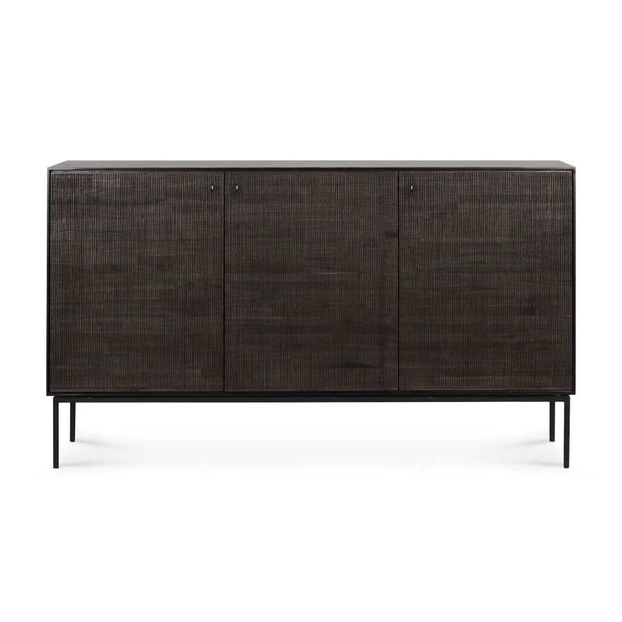 Ethnicraft Ethnicraft Grooves Sideboard - 3 Doors Teak Best