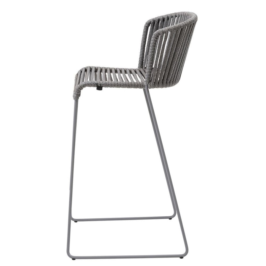 Caneline Moments Bar Chair Grey Wholesale