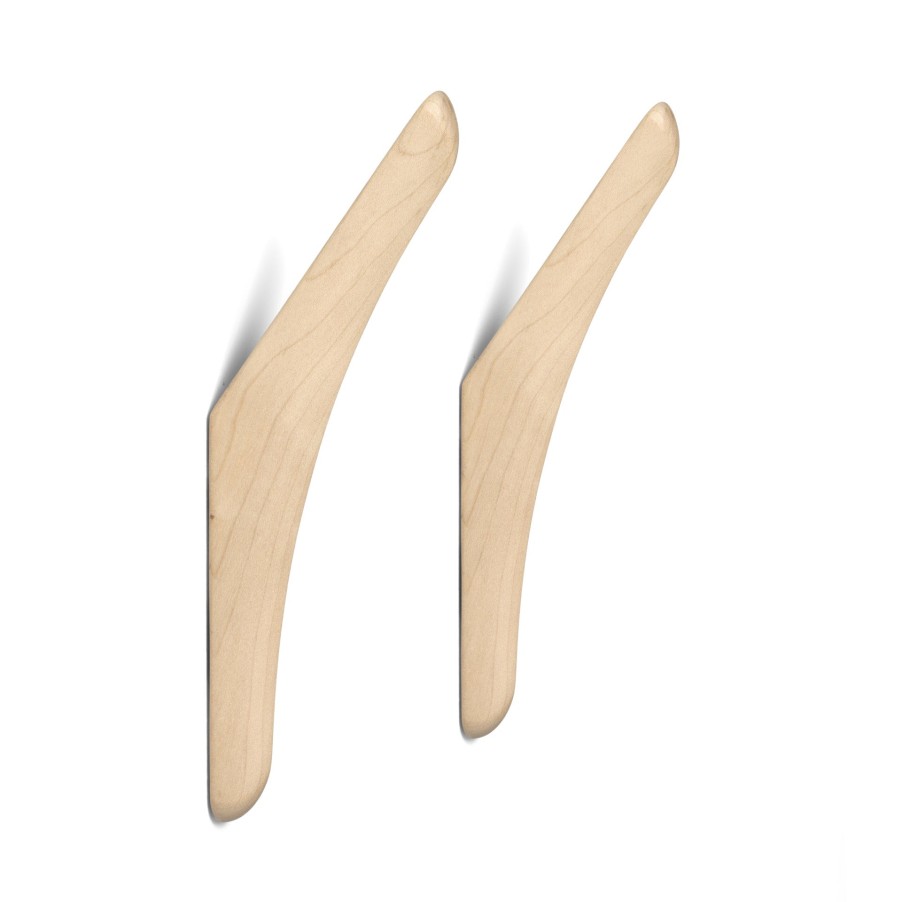 Ethnicraft Ethnicraft Pi Wall Hanger - Set Of 2 Sycamore Clearance