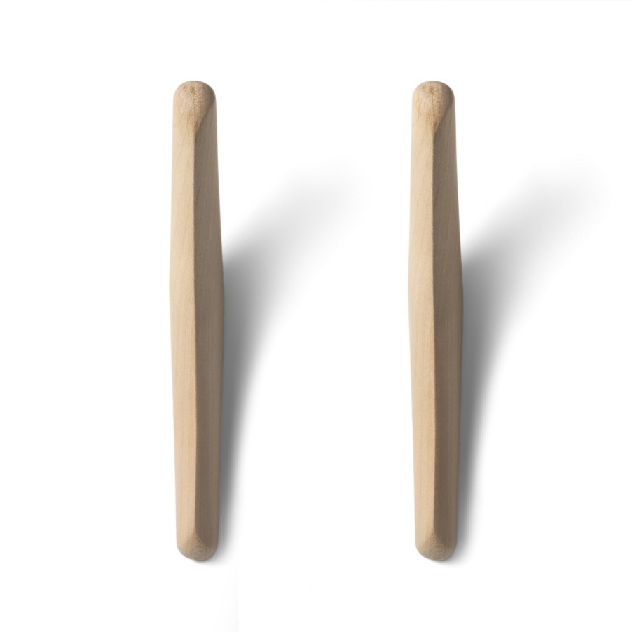 Ethnicraft Ethnicraft Pi Wall Hanger - Set Of 2 Sycamore Clearance