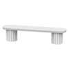 Trit House Chantel Bench White Concrete New