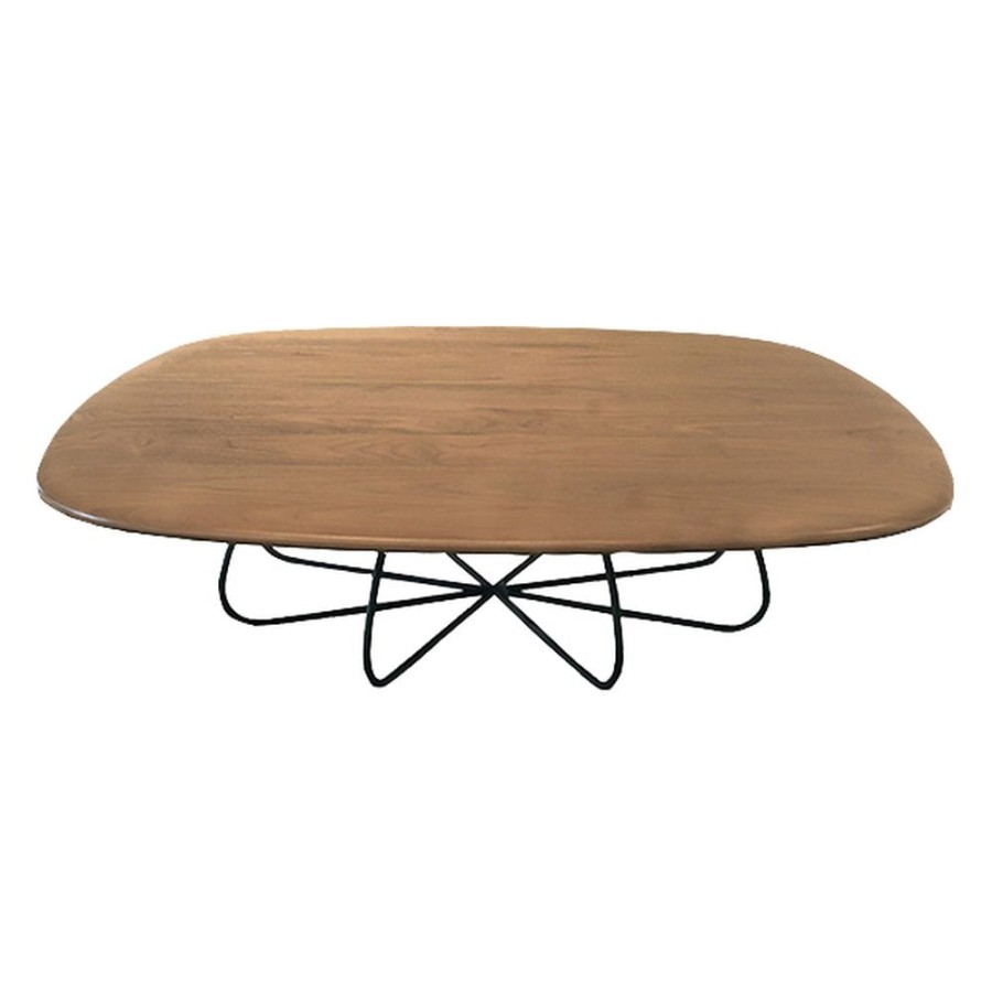 Air Division Craft Round Coffee Table Oak Wholesale