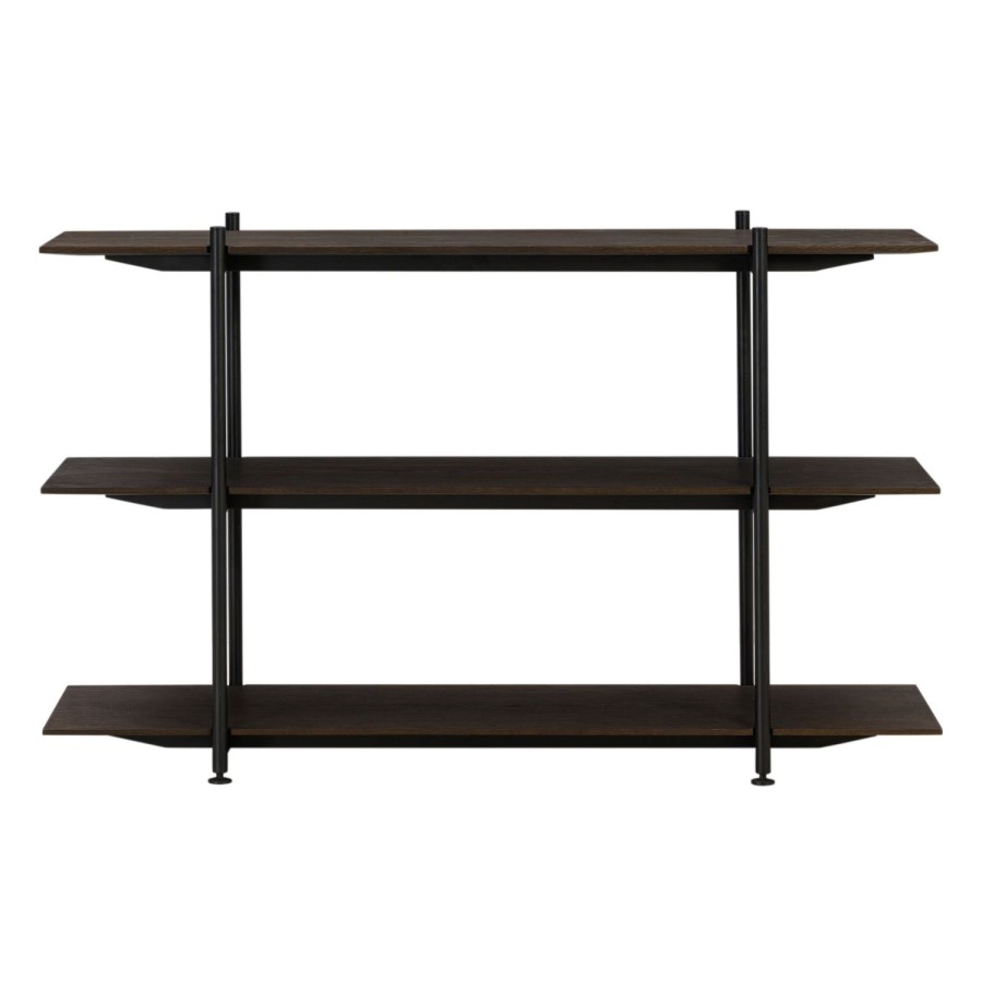 Wendelbo Formal Shelving Configuration 4 Dark Brown Online