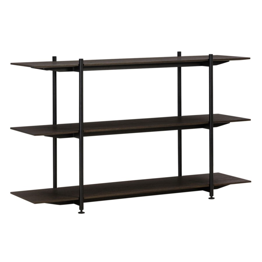 Wendelbo Formal Shelving Configuration 4 Dark Brown Online