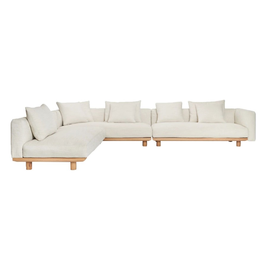 TOLV Islet V2 L Shape Sofa Gesso-West Lake 15 New