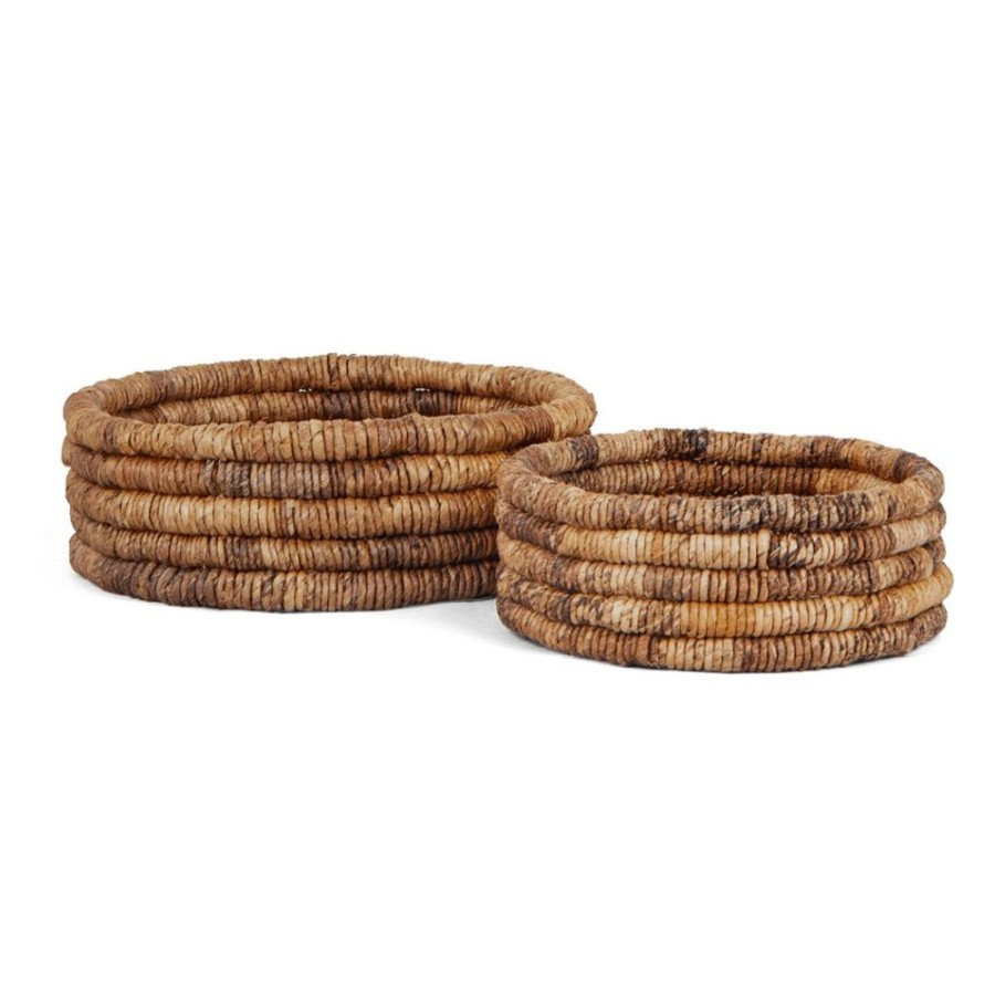 dBodhi Dbodhi Caterpillar Ambang Low Basket Two Tone - Set Of 2 Lurik Online