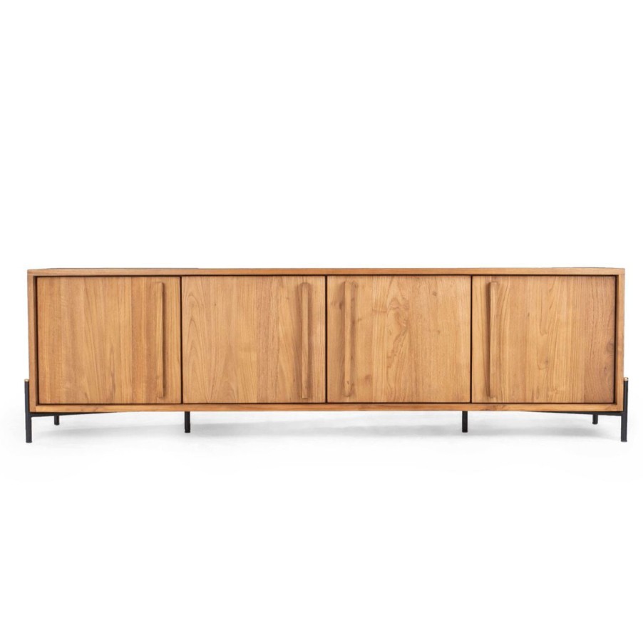 dBodhi Dbodhi Outline Short Dresser - 4 Doors Teak New