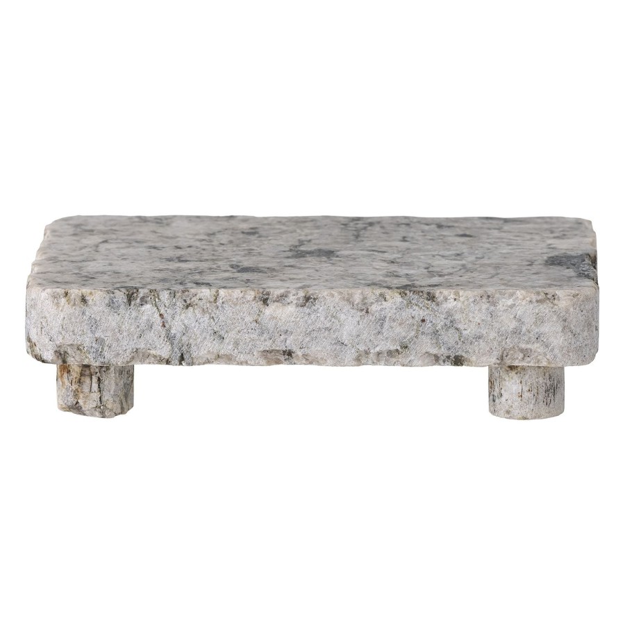 Bloomingville Letizia Granite Tray Grey Clearance