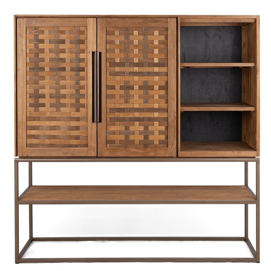 dBodhi Dbodhi Karma Cabinet - 2 Doors/3 Shelves/1 Open Rack Online