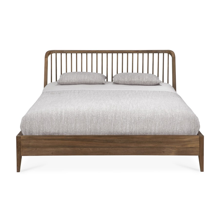 Ethnicraft Ethnicraft Reclaimed Spindle Queen Bed Teak Clearance