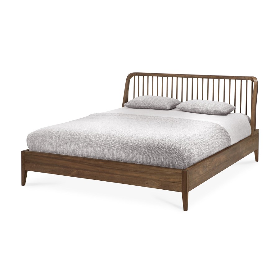 Ethnicraft Ethnicraft Reclaimed Spindle Queen Bed Teak Clearance