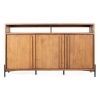 dBodhi Dbodhi Outline Dresser - 3 Doors/1 Open Rack Teak New