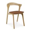 Ethnicraft Ethnicraft Oak Bok Dining Chair - Leather Hot