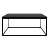 Ethnicraft Ethnicraft Oak Thin Square Coffee Table Black Oak Hot