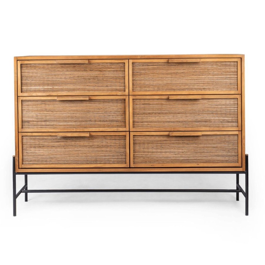 dBodhi Dbodhi Coco Dresser - 6 Drawers Teak Hot