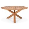 Ethnicraft Ethnicraft Teak Circle Outdoor Dining Table Clearance