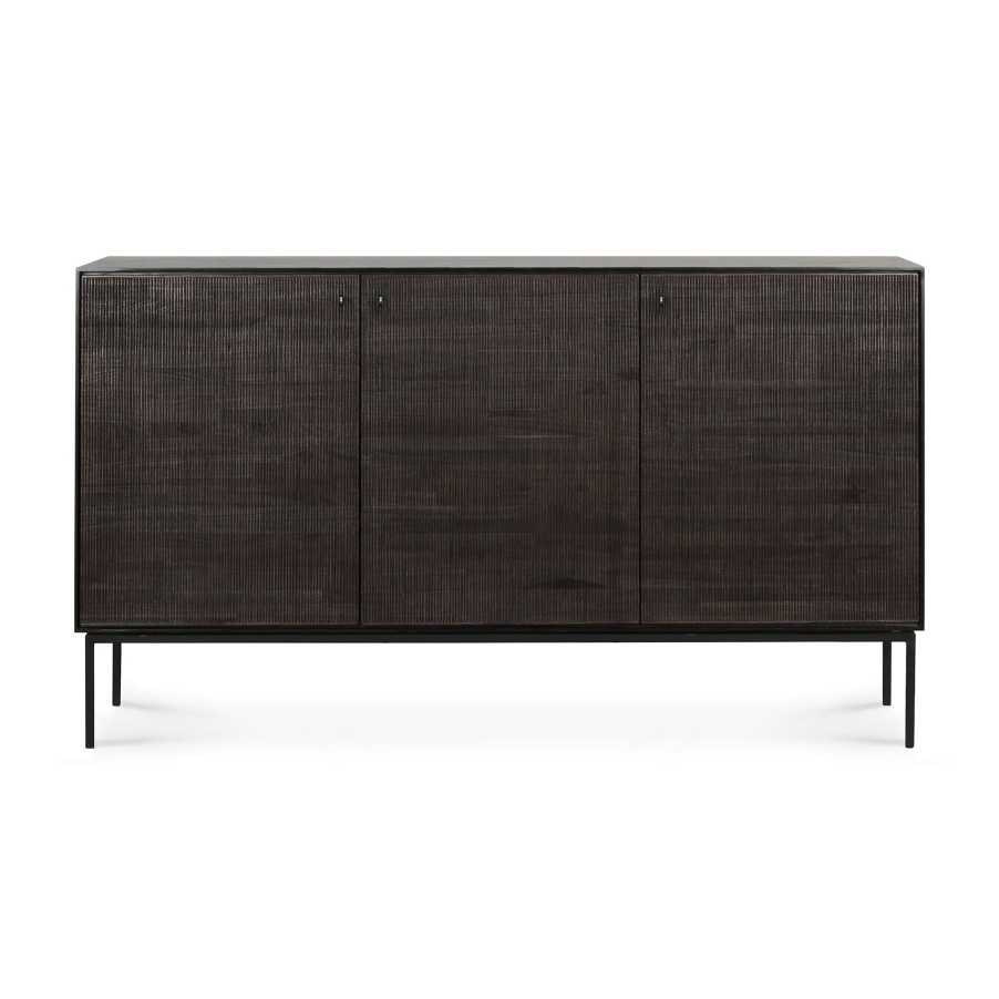 Ethnicraft Ethnicraft Grooves Sideboard - 3 Doors Teak Hot