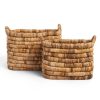 dBodhi Dbodhi Caterpillar Sago Rectangular Basket Two Tone - Set Of 2 Lurik Online