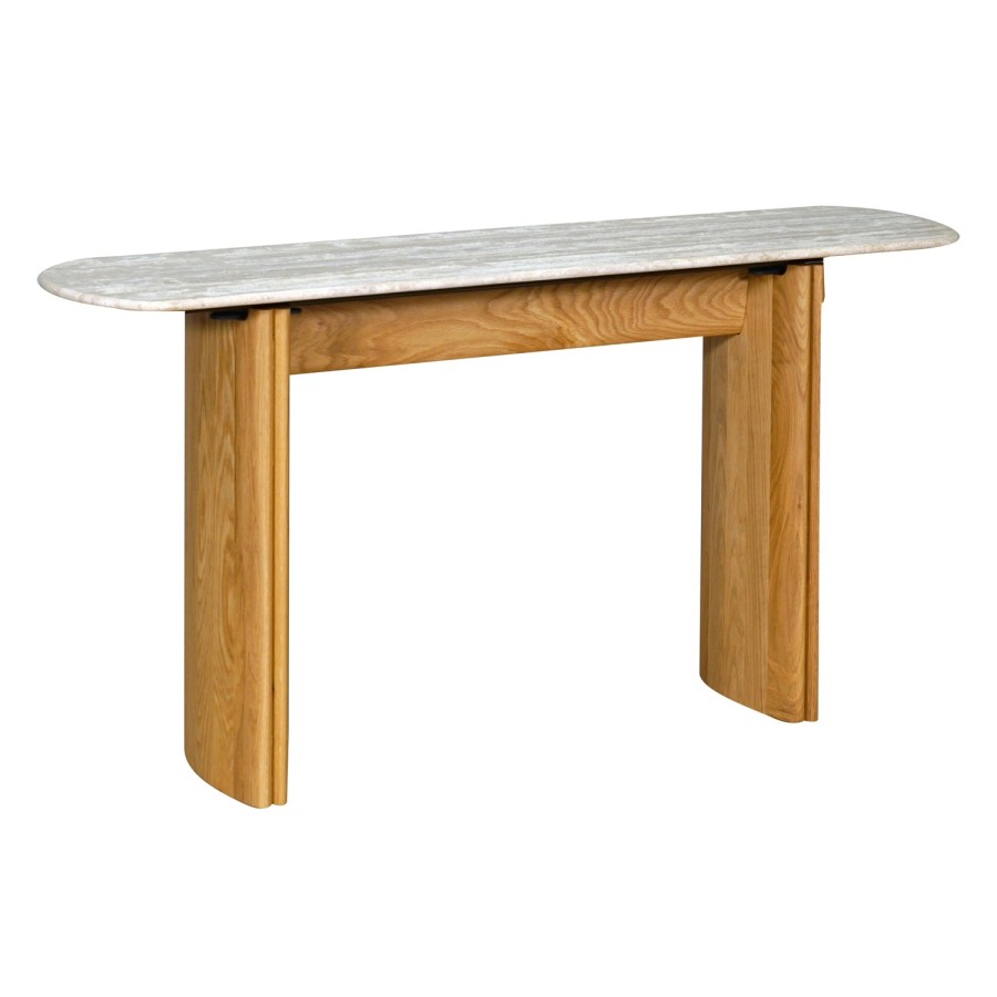 Sketch Interior Tathra Travertine Console Light Oak Online