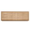 Ethnicraft Ethnicraft Oak Shadow 5 Doors Sideboard Natural Oak Hot