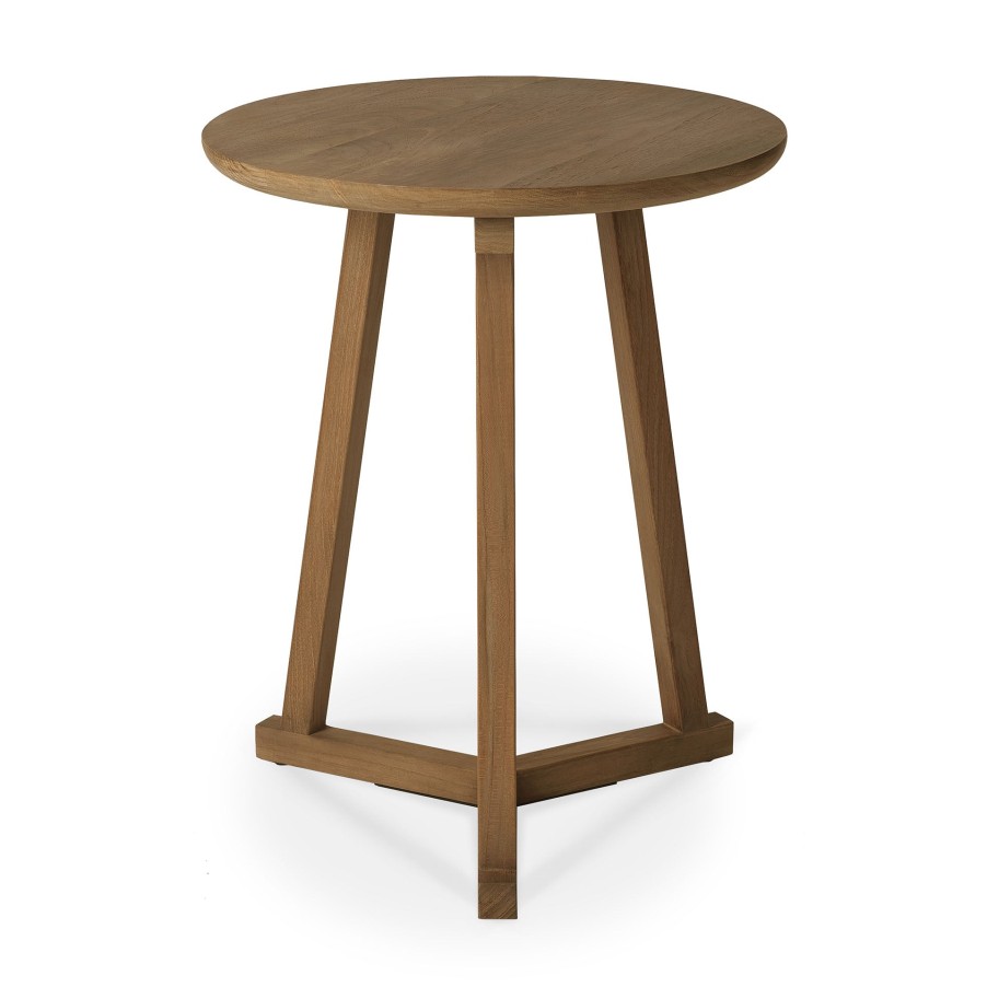 Ethnicraft Ethnicraft Tripod Side Table Teak Clearance