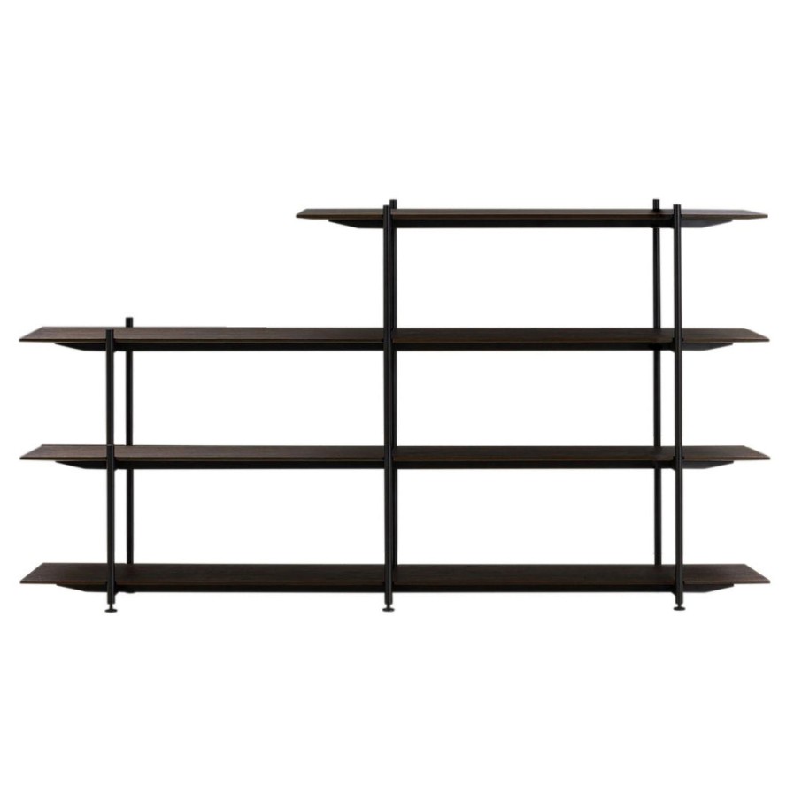 Wendelbo Formal Shelving Configuration 16 Dark Brown New