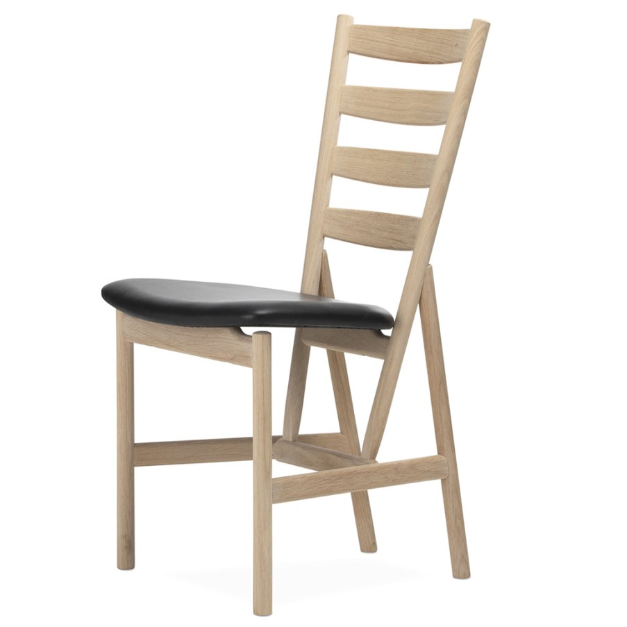 Bernstorffsminde Sh Dining Chair Black Leather Hot