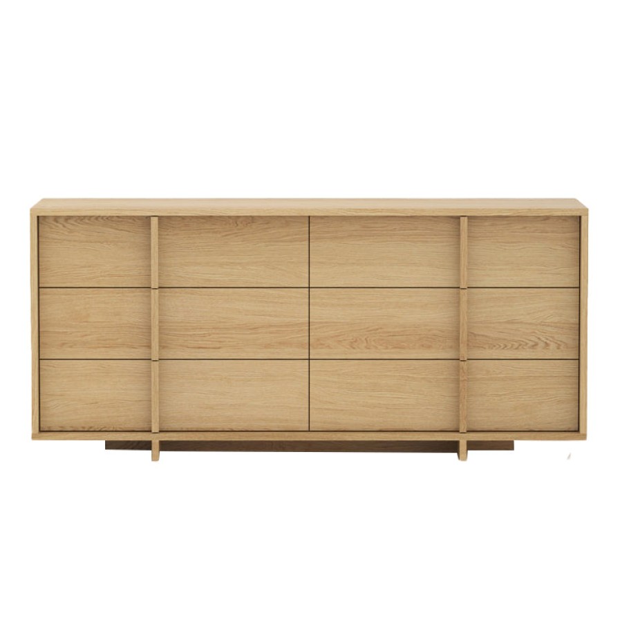 Air Division Norton 6 Drawers Chest Oak Online